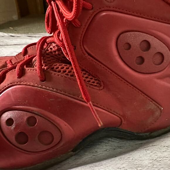 Nike Zoom Rookie Varsity Men’s Red High Top Sneakers, Size 8, Pre-owned - Picture 9 of 10